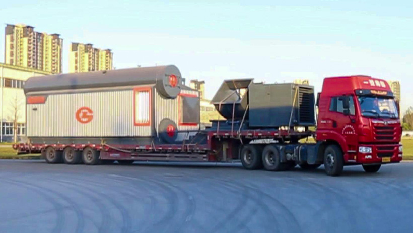 20吨SZS燃气锅炉发往新疆