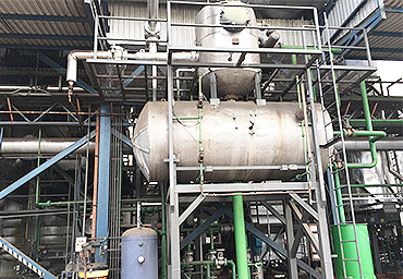 哥斯达黎加45吨的生物质角管锅炉项目