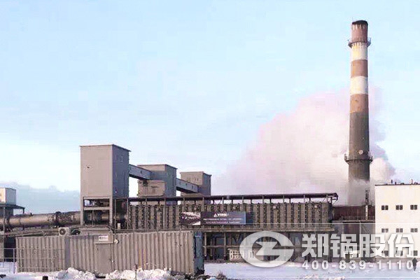 35吨碳素窑余热发电锅炉出口哈萨克斯坦