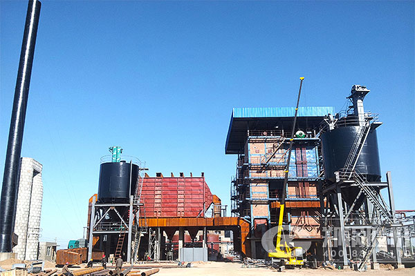 襄汾宏源40吨循环流化床燃煤电站锅炉项目