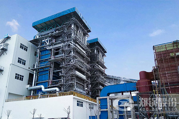 山东永能2*75吨/时大型生物质流化床锅炉项目