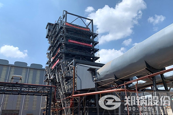 索通云铝98t/h碳素窑余热发电锅炉项目