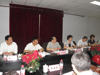 2012年6月份省人大常委會副主任、省總工會主席劉新民一行蒞臨指導