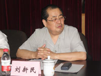 2012年6月份省人大常委會副主任、省總工會主席劉新民一行蒞臨指導