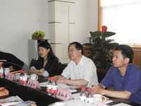 2012年6月份市委组织部领导参观考察