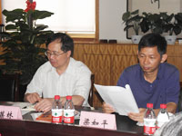 2012年6月份市委組織部領導參觀考察