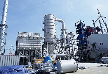 韩国平泽30吨角管生物质锅炉项目