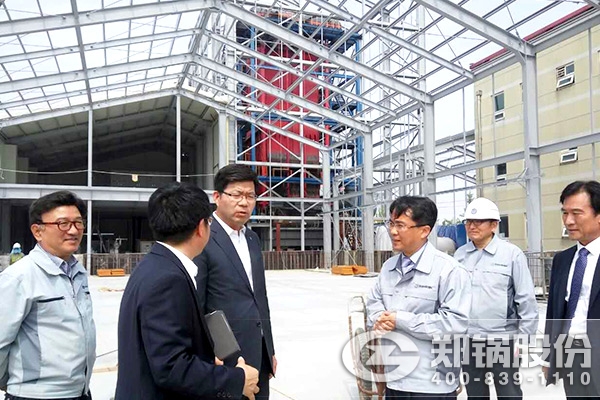 平泽市市长访问生物质锅炉现场