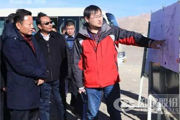 西藏阿里地委书记视察狮泉河项目