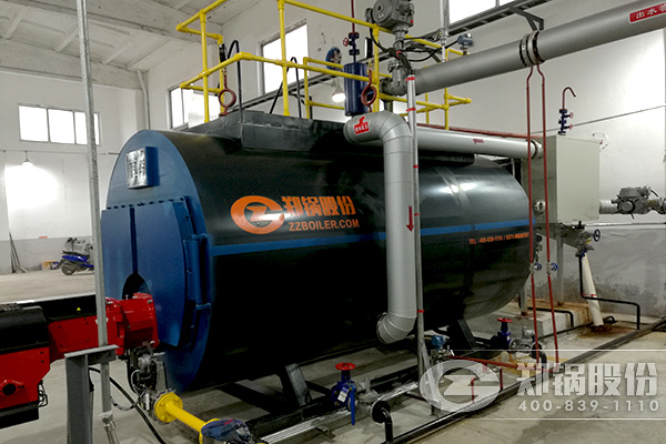 1吨烧甲醇的醇基燃料热水锅炉用于8000平米供暖