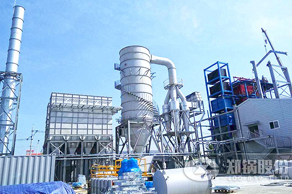 韩国平泽30吨角管生物质锅炉项目