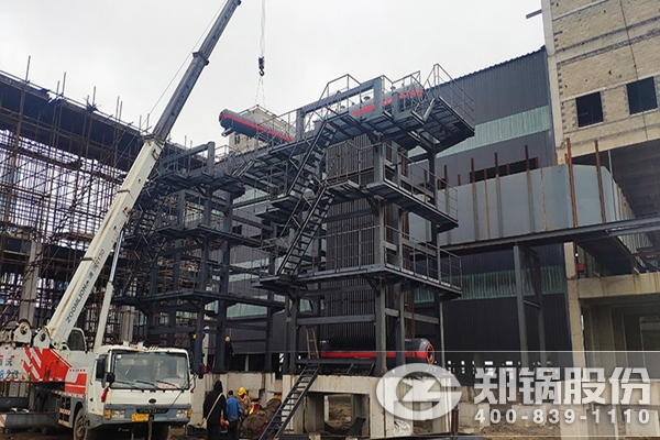 辽宁霍锦2台14吨/时碳素窑余热锅炉项目